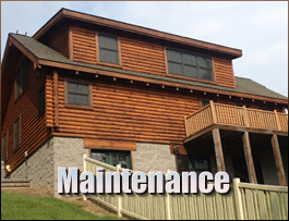  Cumberland, North Carolina Log Home Maintenance